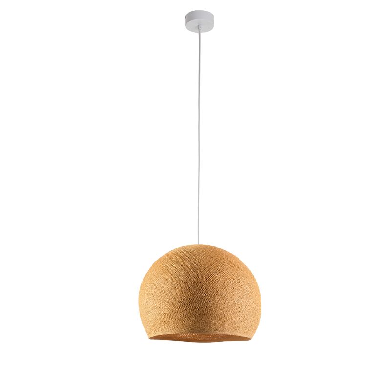 Suspension COUPOLE coloris caramel 36 cm