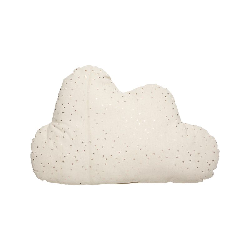 Coussin BABY CLOUD coloris beige 28 x 45 cm