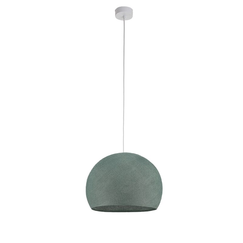 Suspension COUPOLE coloris vert de gris 36 cm