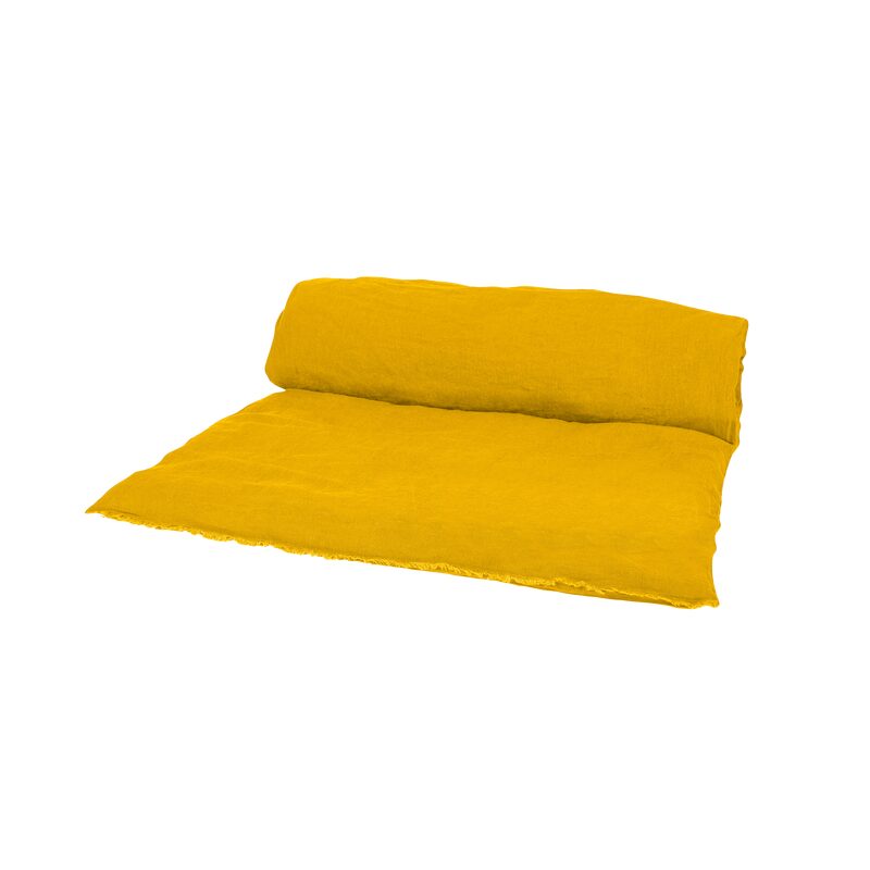 Housse d'édredon VITI coloris safran