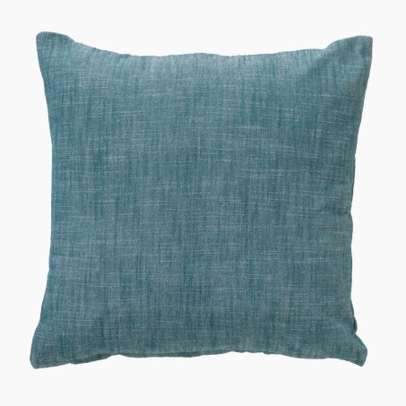 Coussin NATY coloris vert bleuté 45 x 45 cm