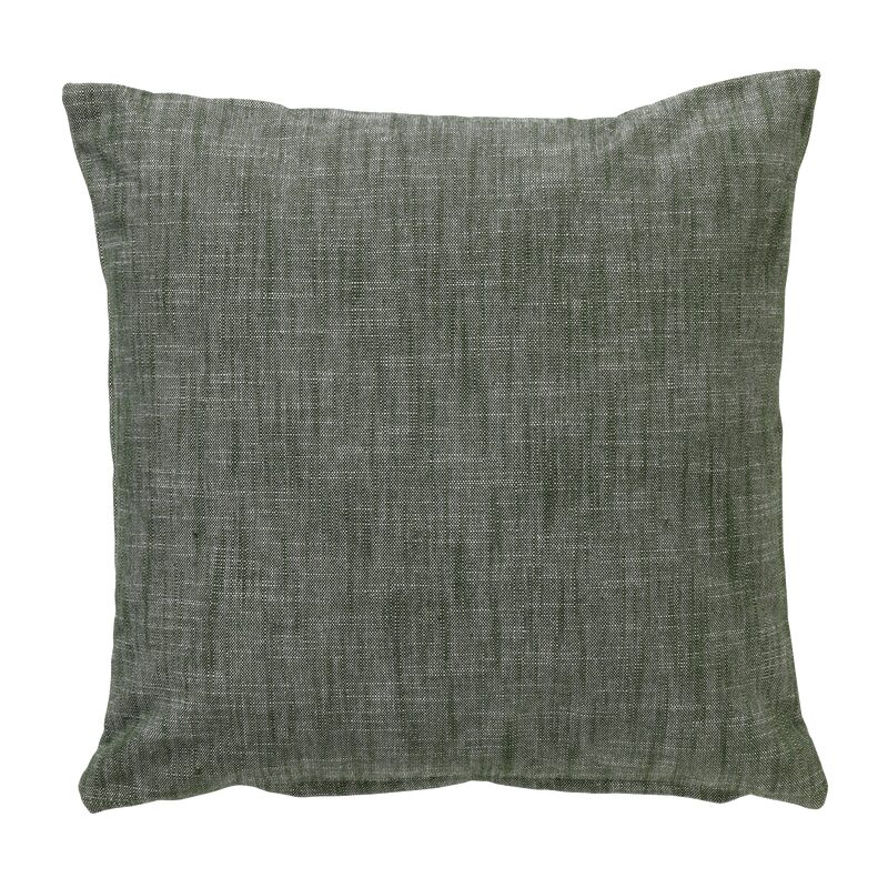Coussin NATY coloris olive 45 x 45 cm