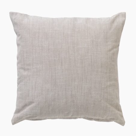 Coussin NATY coloris beige 45 x 45 cm