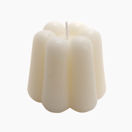 Amadeus Cades Bougie CANNELE coloris blanc