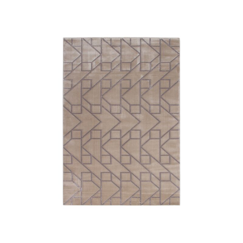 Tapis ELIA coloris beige 120 x 170 cm
