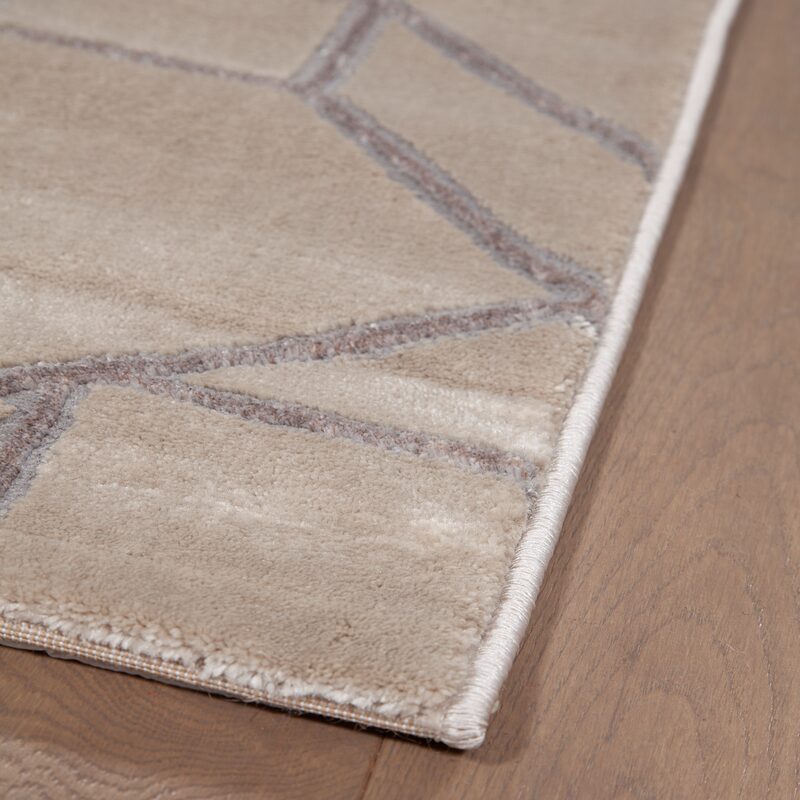Tapis ELIA coloris beige 120 x 170 cm