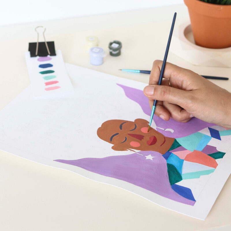 Peinture par numéros YOU ARE MY UNIVERSE