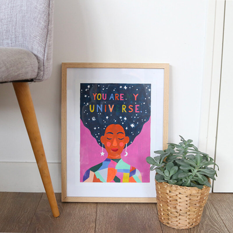 Peinture par numéros YOU ARE MY UNIVERSE