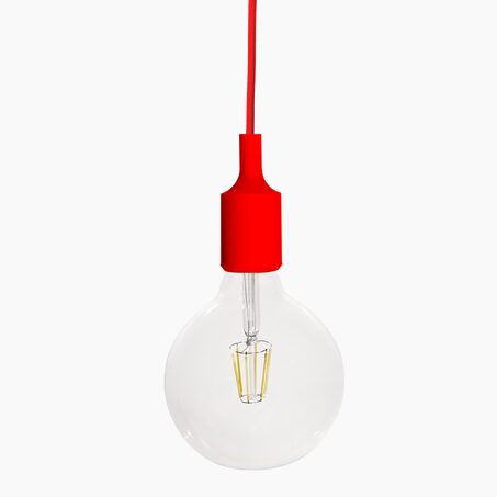 FILOTTO Suspension FILO coloris rouge 9,3 x 4,2 cm