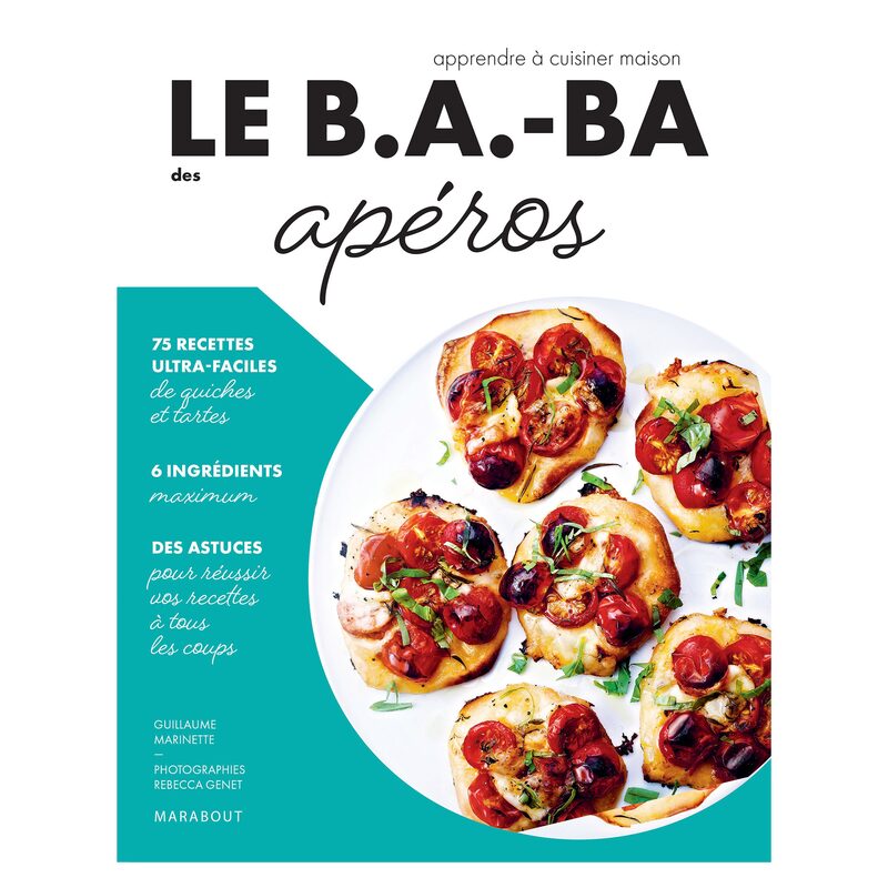 Livre culinaire B.A.-BA DE LA CUISINE - APÉROS