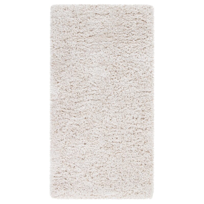 Tapis MOLLY coloris ivoire 133 x 190 cm