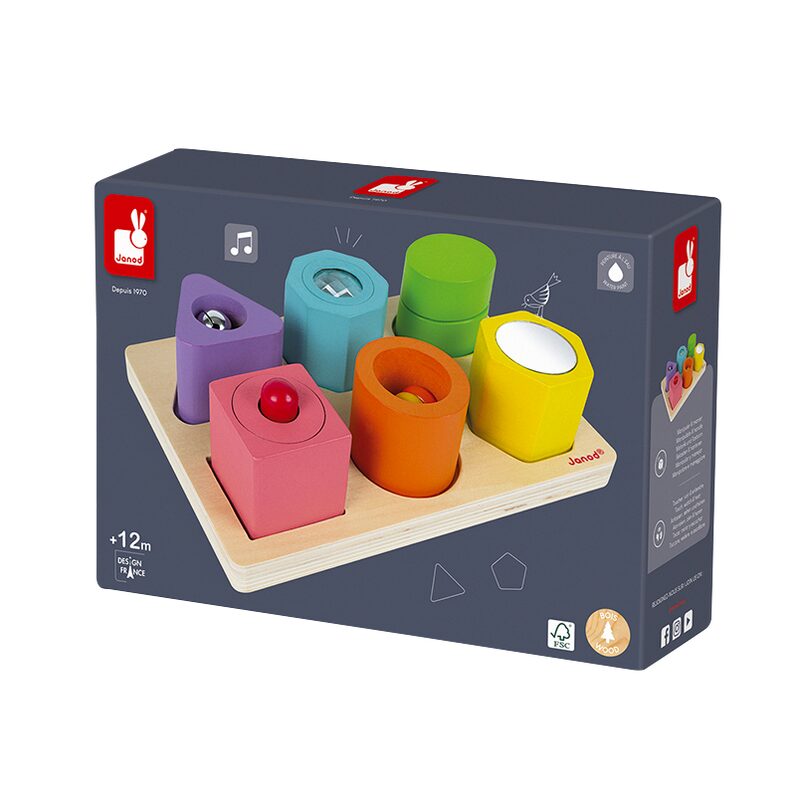 Jeu éducatif CUBES SENSORIELS