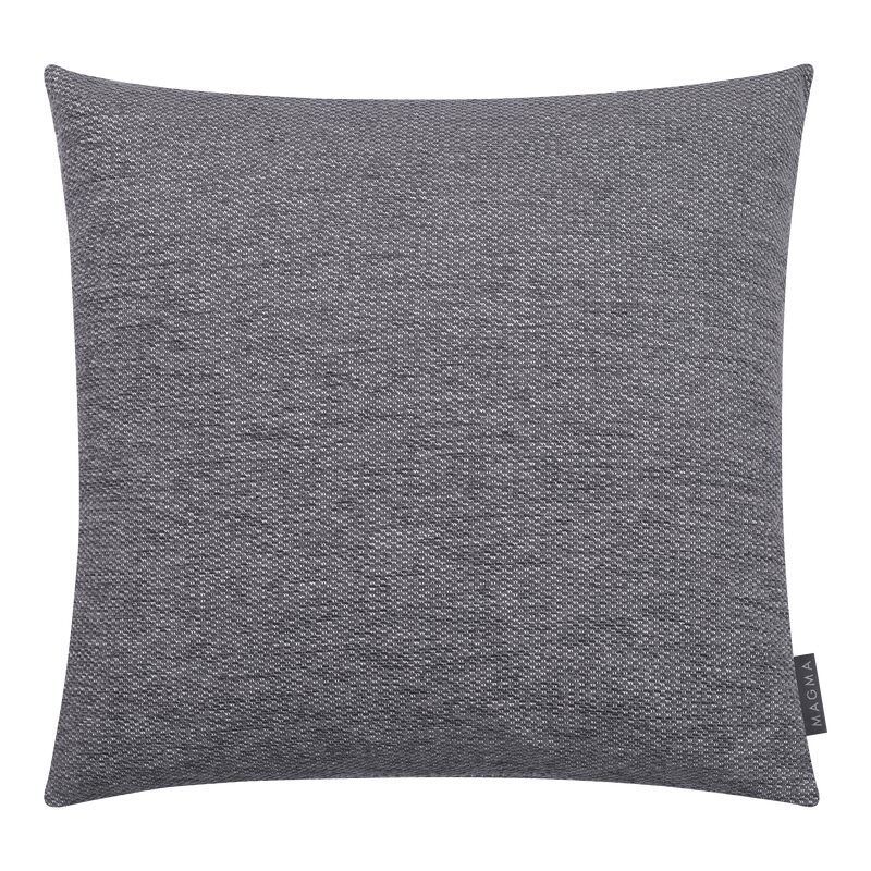 Housse de coussin CATALINA coloris anthracite 50 x 50 cm