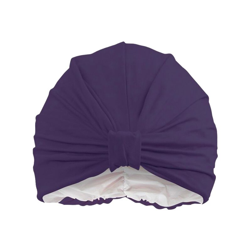 Bonnet de douche TURBAN aubergine