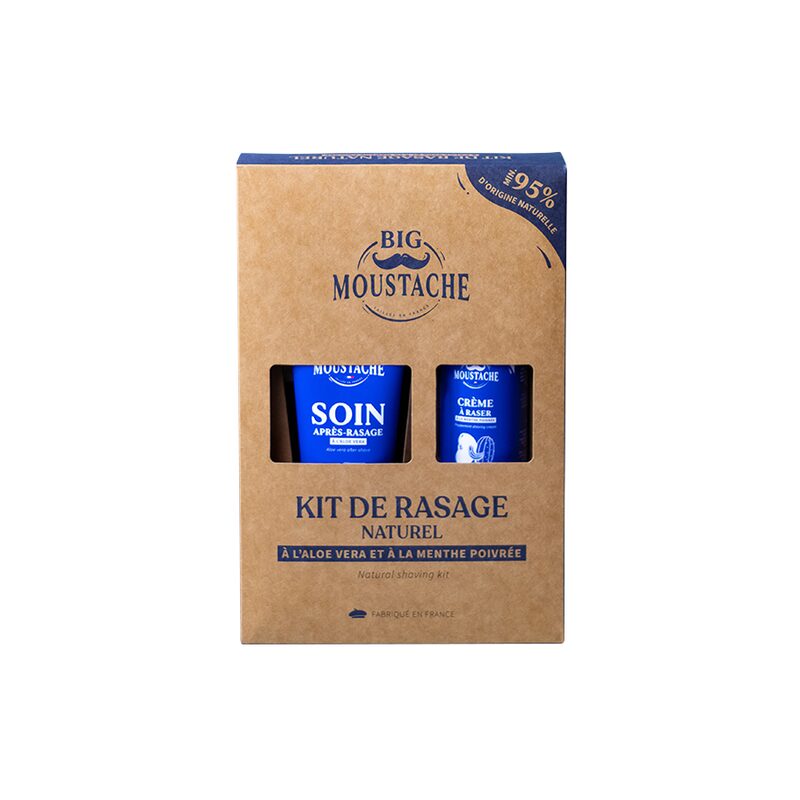 Soin barbe KIT DE RASAGE NATUREL