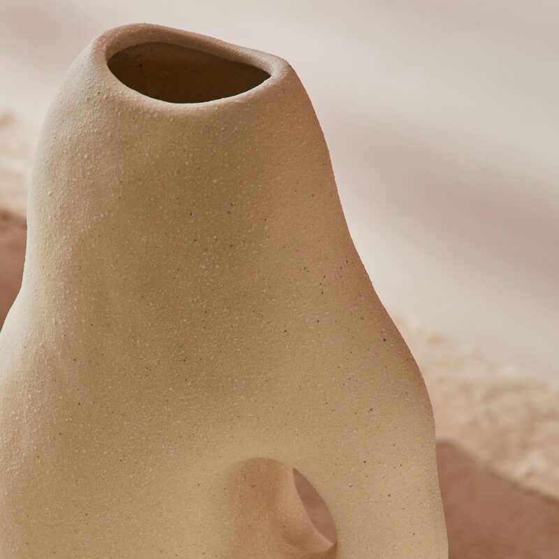 Vase ASTRATTO coloris blanc