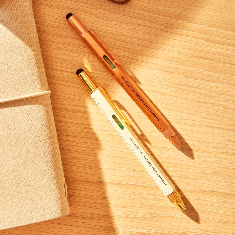 Stylo MULTI-OUTILS coloris blanc
