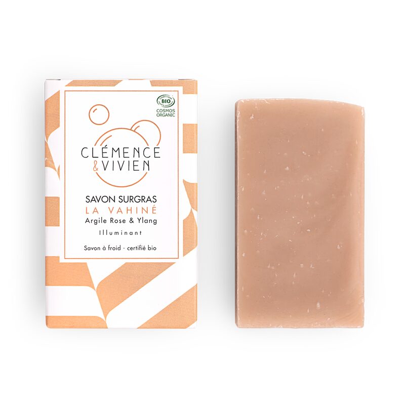 Savon à froid LA VAHINÉ ARGILE ROSE ET YLANG