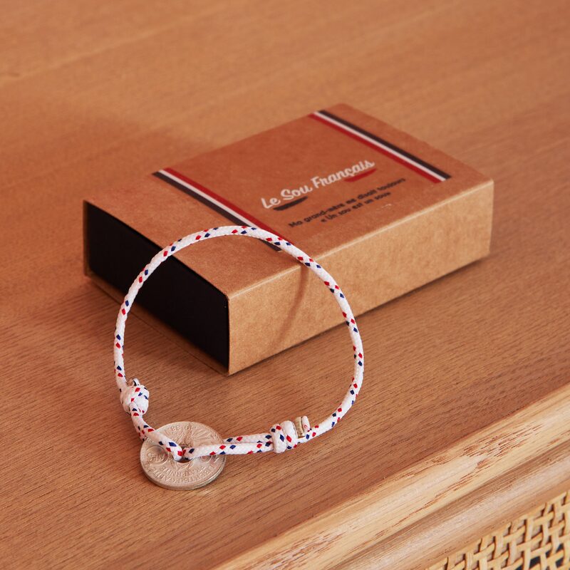Bracelet LE NAVIGATEUR BLANC coloris blanc