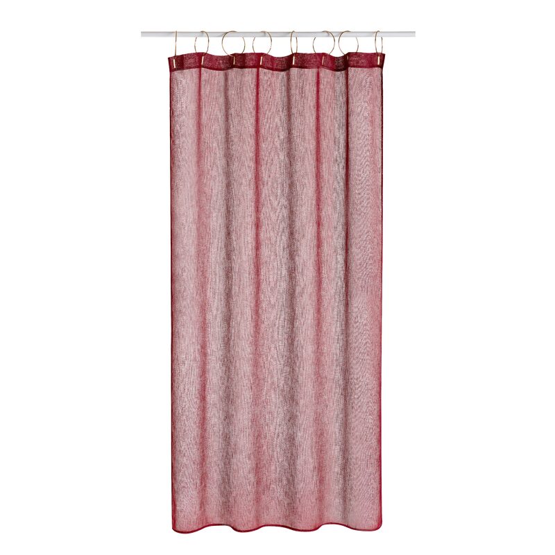 Voilage IRIBE coloris marsala 140 x 240 cm