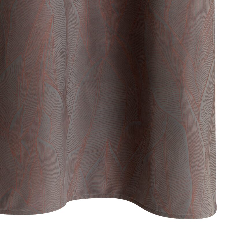 Rideau KENTIA coloris cuivre 140 x 260 cm