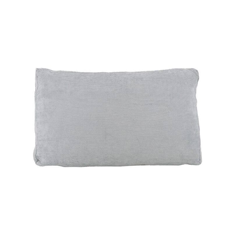 Coussin GATIEN coloris gris perle 30 x 50 cm