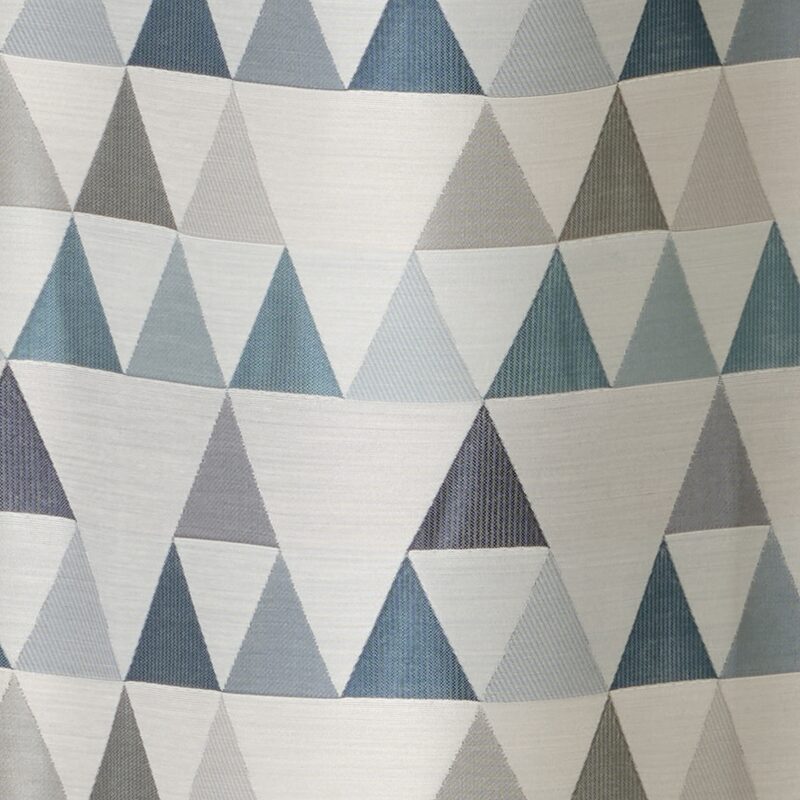 Rideau NILS coloris bleu turquin 140 x 250 cm