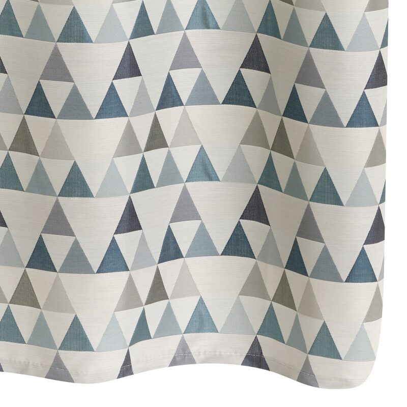 Rideau NILS coloris bleu turquin 140 x 250 cm