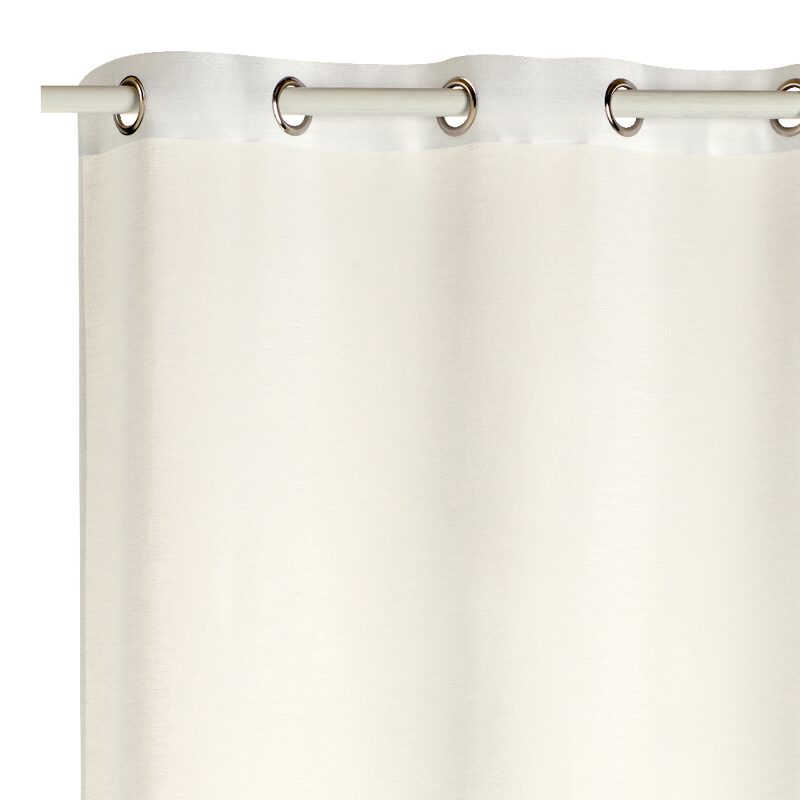 Voilage LILOU coloris ivoire 140 x 260 cm