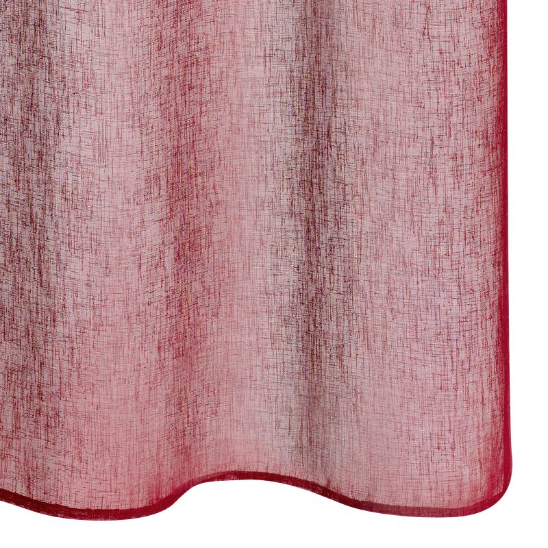 Voilage IRIBE coloris marsala 140 x 240 cm