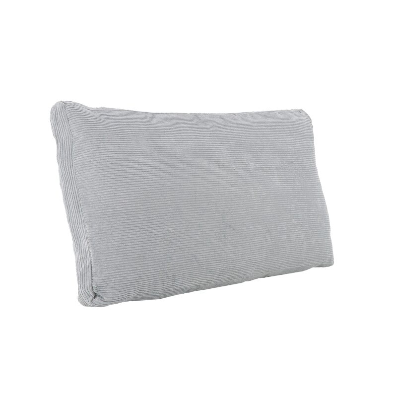 Coussin GATIEN coloris gris perle 30 x 50 cm