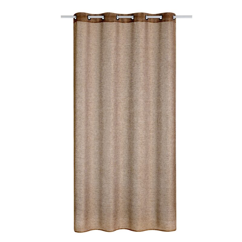 Voilage LANA coloris mordoré 140 x 240 cm