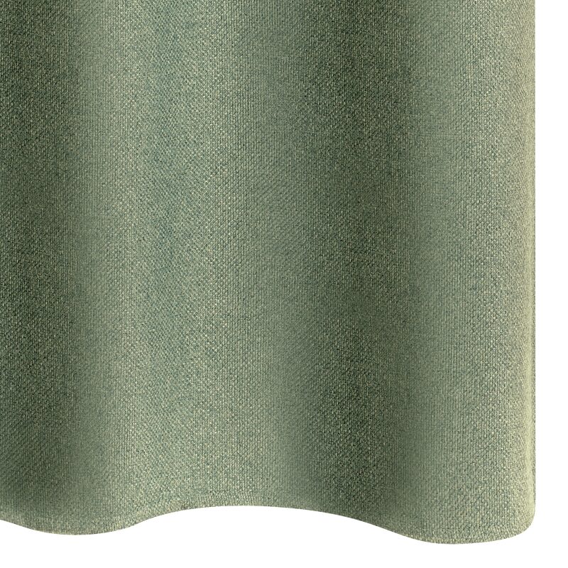 Rideau thermique ANDREA coloris vert de gris 140 x 260 cm