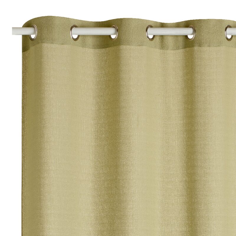 Rideau OLEA coloris mousse 140 x 260 cm