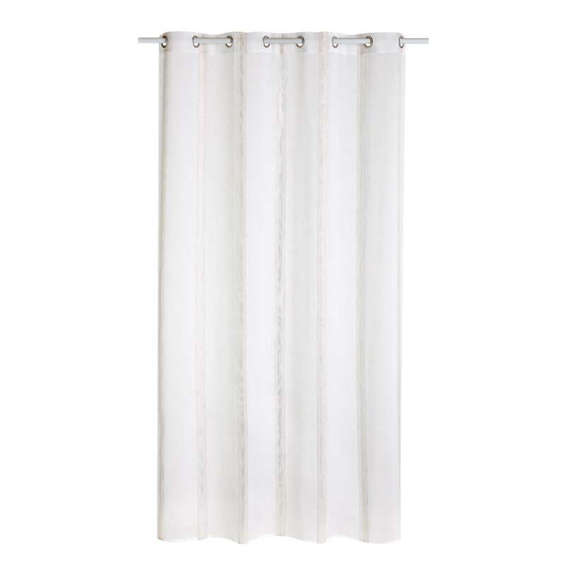 Voilage NITA coloris lin 140 x 240 cm