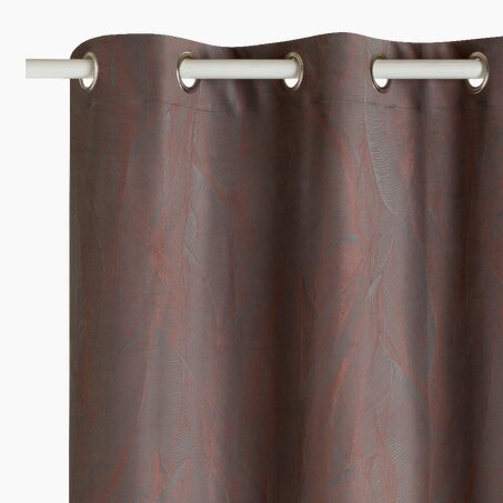 Rideau KENTIA coloris cuivre 140 x 260 cm