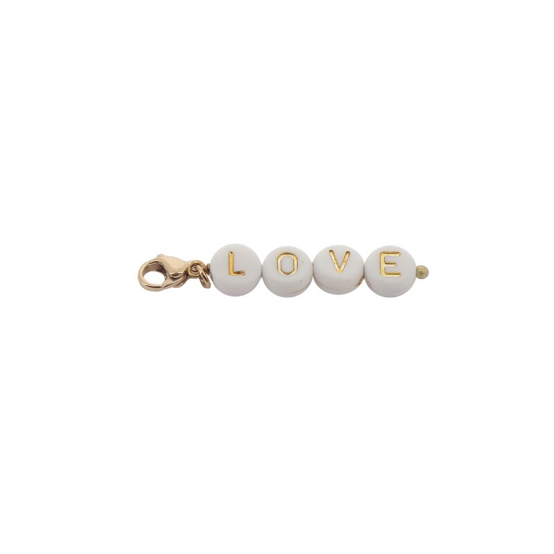 Collier CHARM AMOUR coloris or