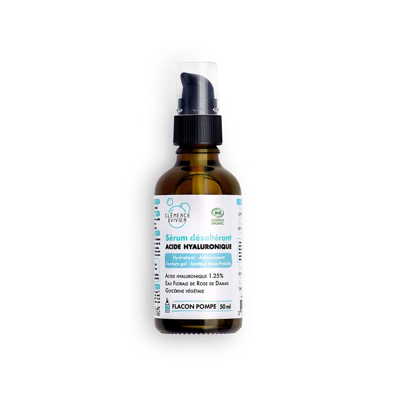 Sérum DESALTERANT A L'ACIDE HYALURONIQUE Rose de damas