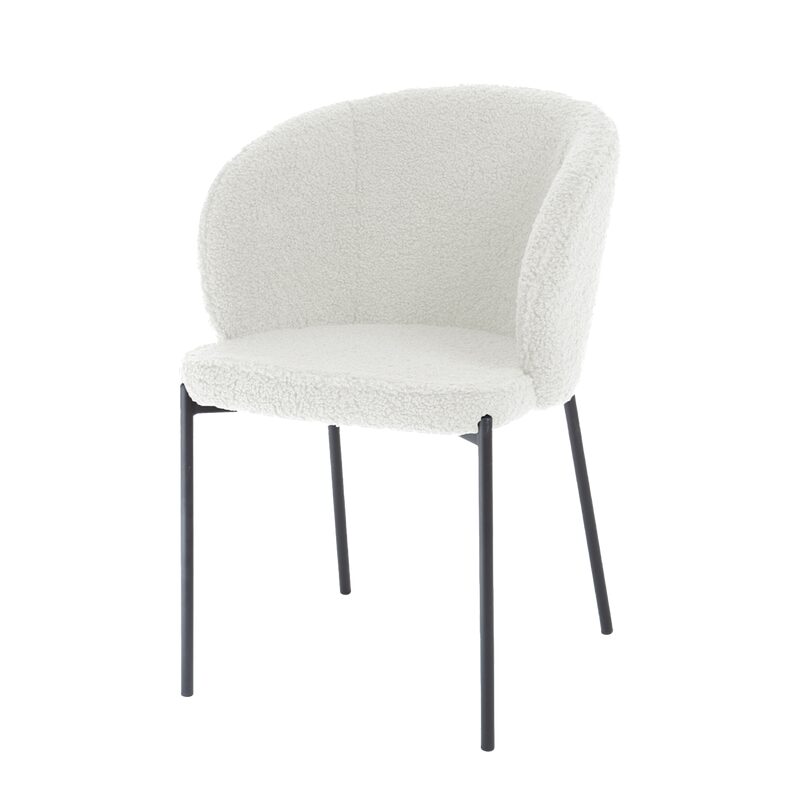 Chaise LORI coloris blanc
