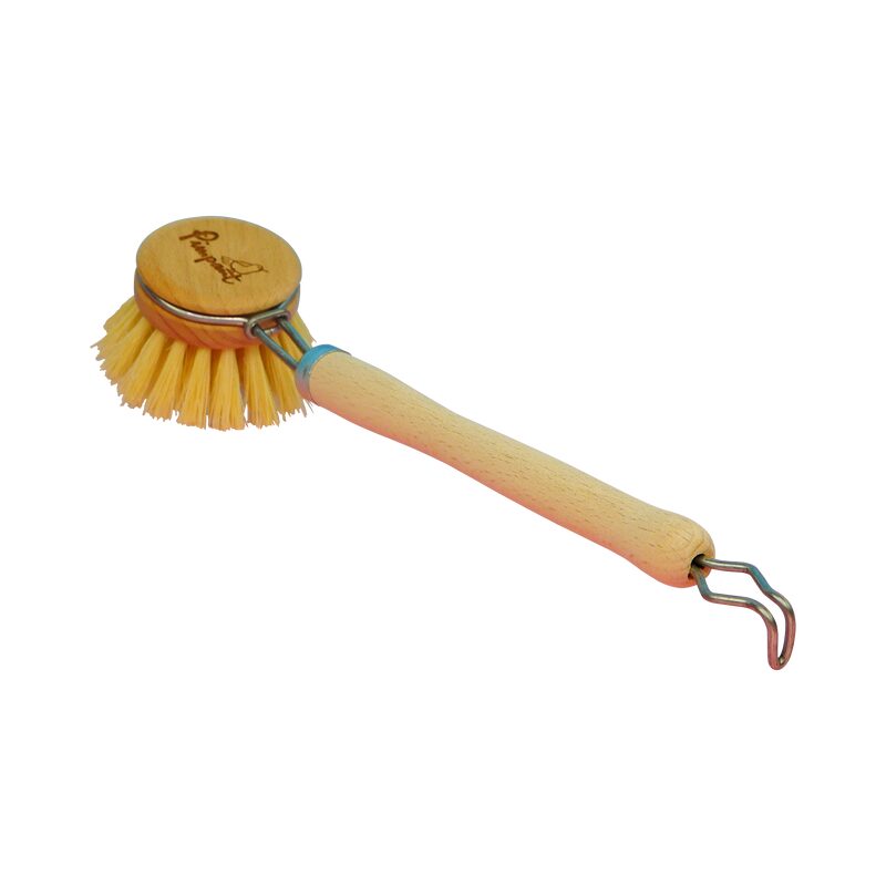 Brosse vaisselle AU BOULOT coloris bois