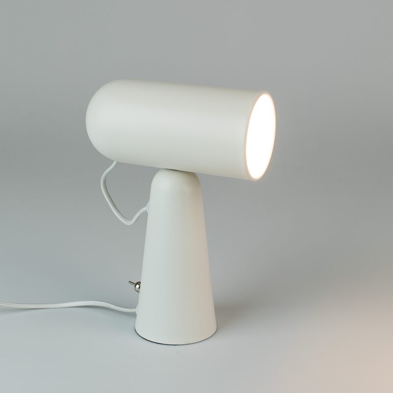 Lampe à poser VESPER coloris blanc 26,5 x 18,5 cm