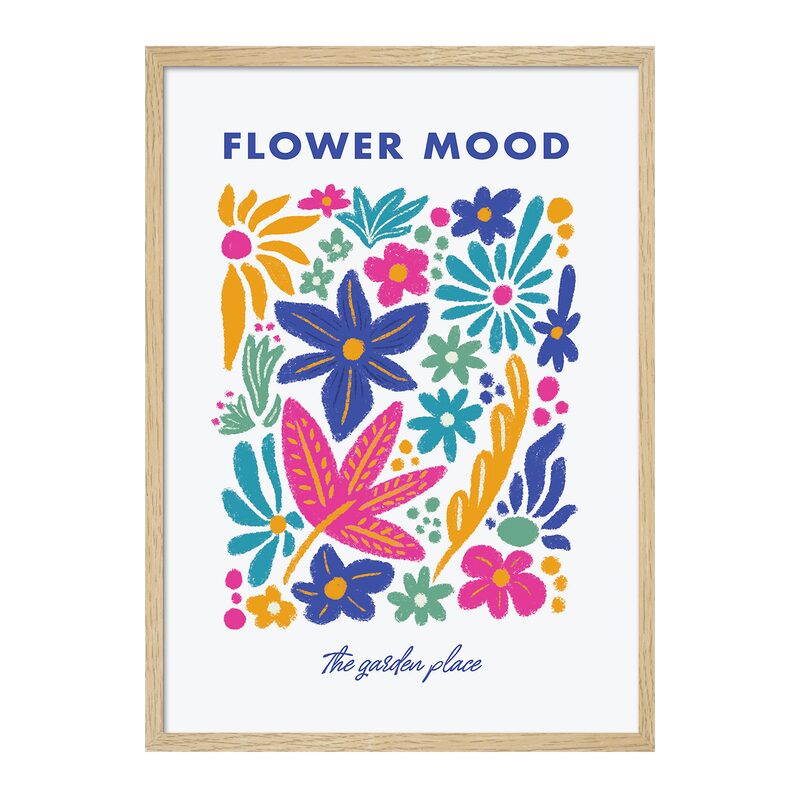 Tableau FLOWER MOOD 53 x 73 cm