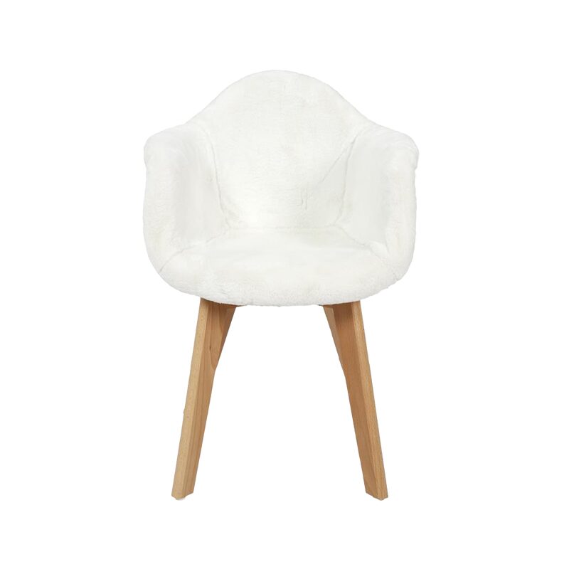Fauteuil pour enfant LOUIS coloris blanc