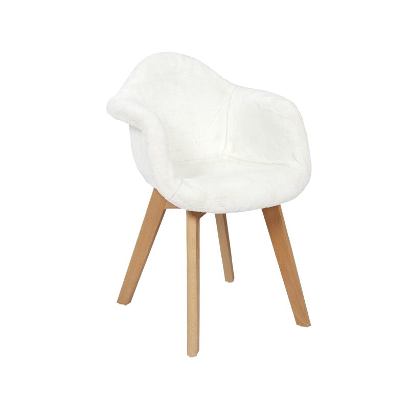 Fauteuil pour enfant LOUIS coloris blanc