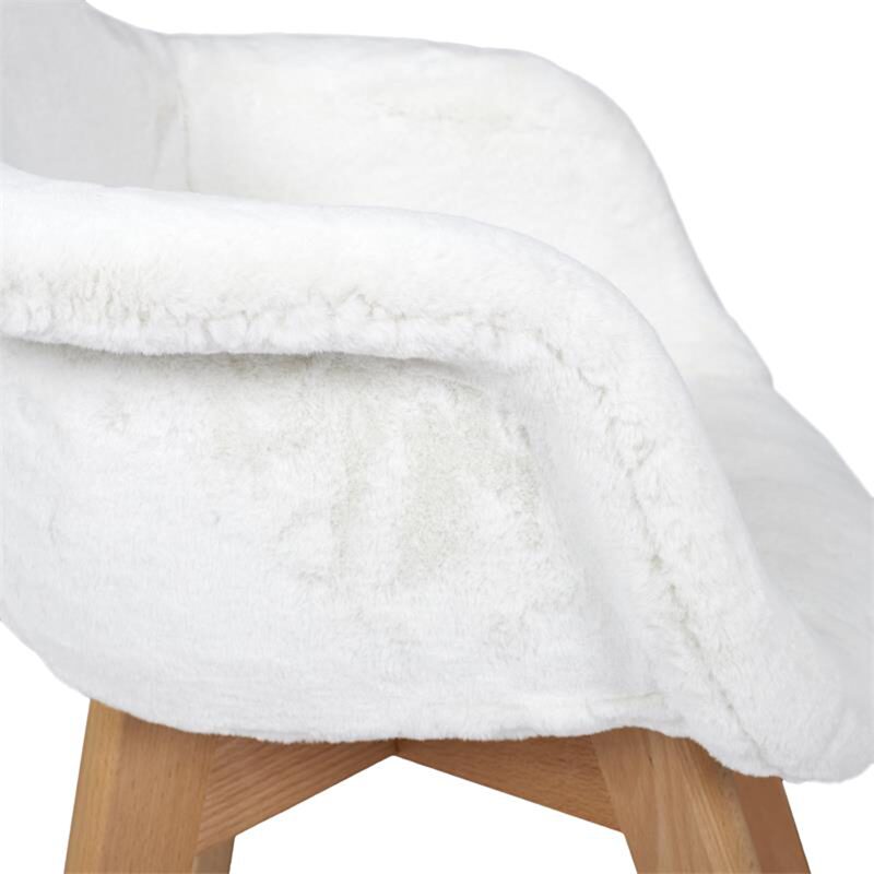 Fauteuil pour enfant LOUIS coloris blanc