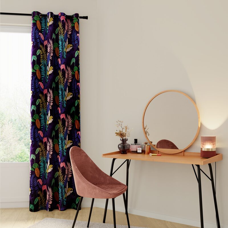 Rideau FELCE coloris multicolore 140 x 260 cm