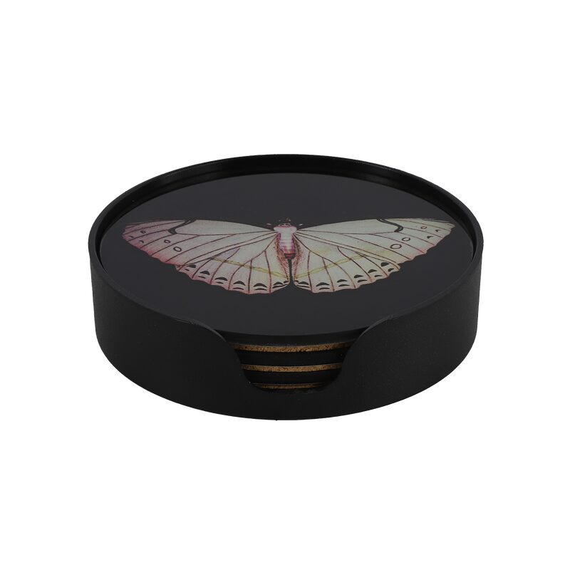 Sous-verre KADOKA coloris noir