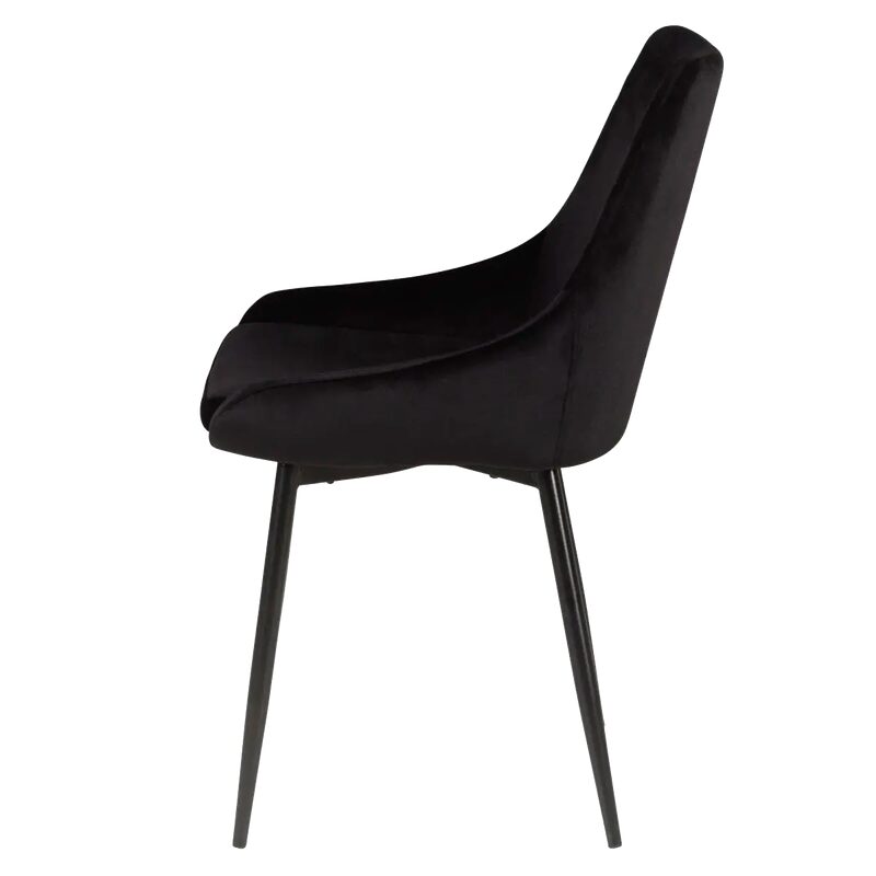 Chaise ZELIE coloris noir