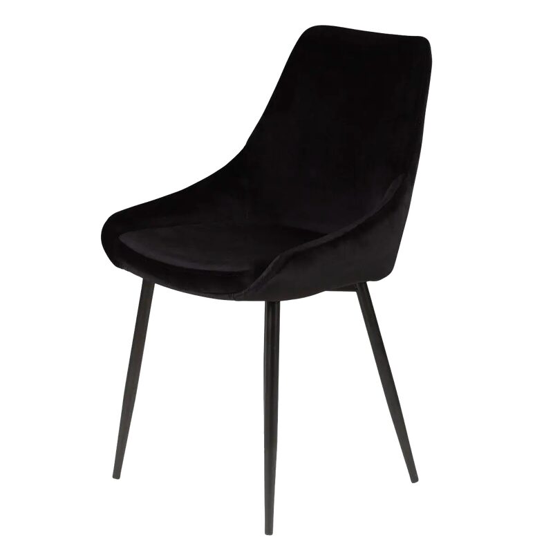 Chaise ZELIE coloris noir