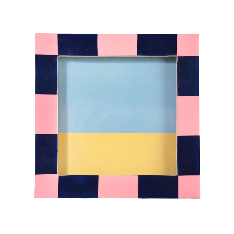 Cadre photo PINK RESIN 13 x 13 cm